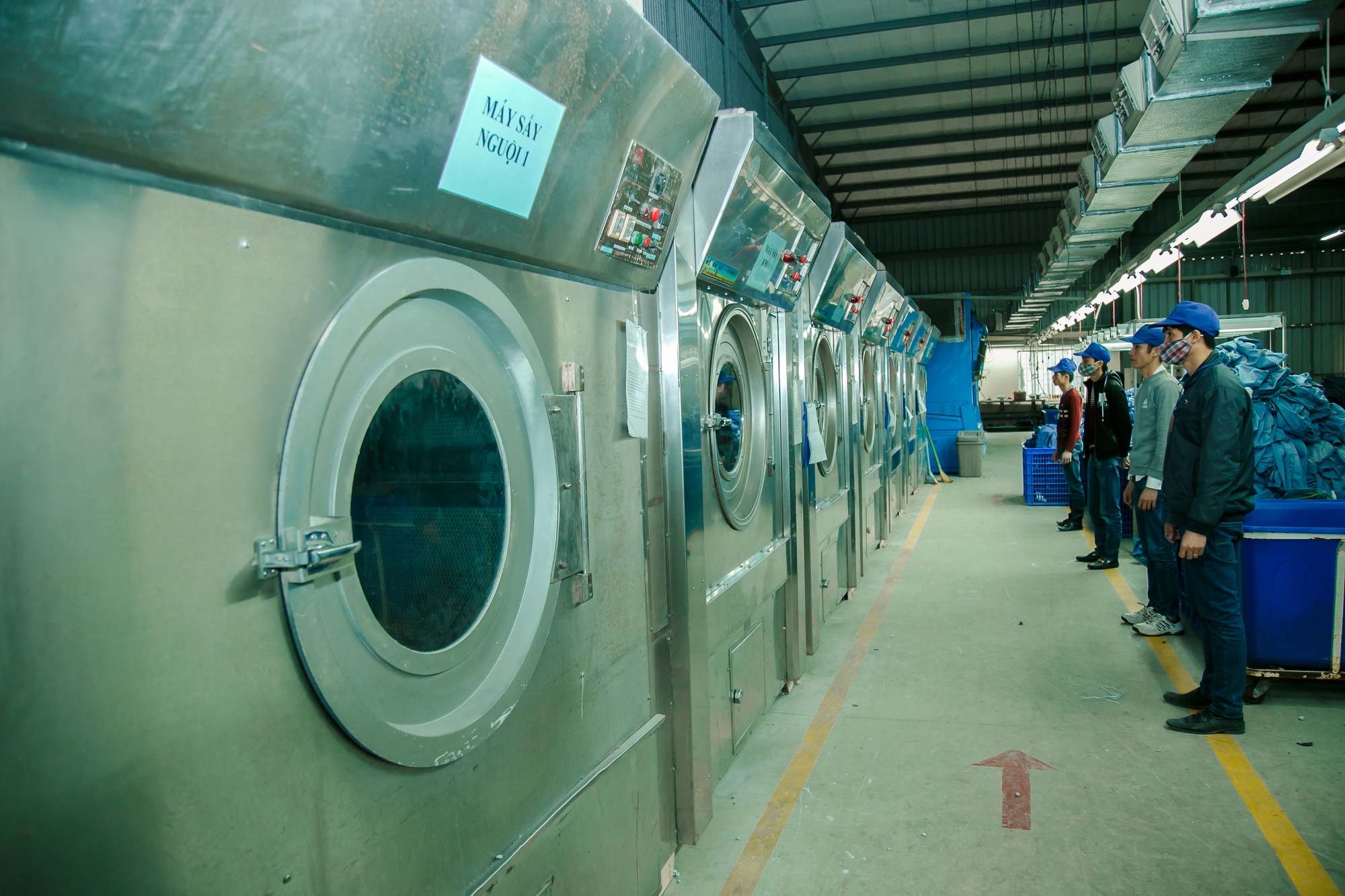Industrial washing